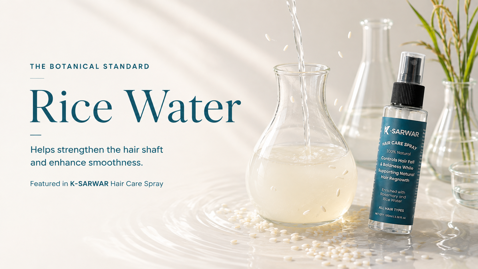 Rice Water ingredient banner
